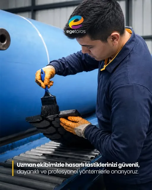 Uzman ekibimizle hasarlı lastiklerinizi onarıyoruz
